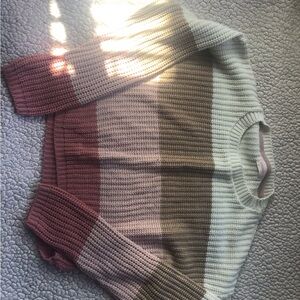 Colorblock Knit Sweater